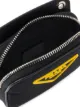 Prada nylon and saffiano leather pouch