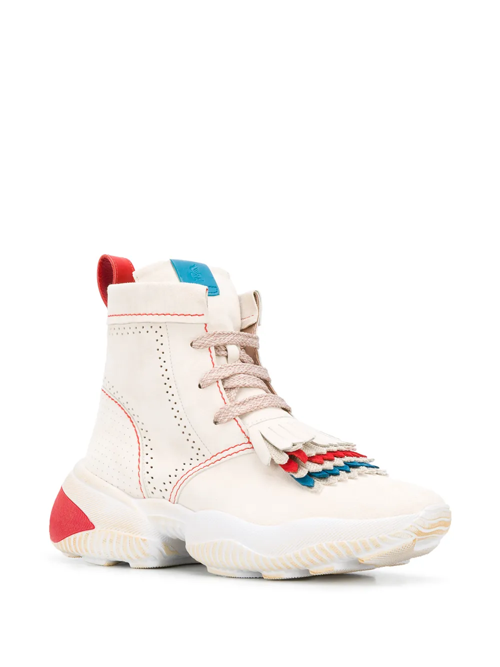 Hogan Interaction high-top sneakers Beige