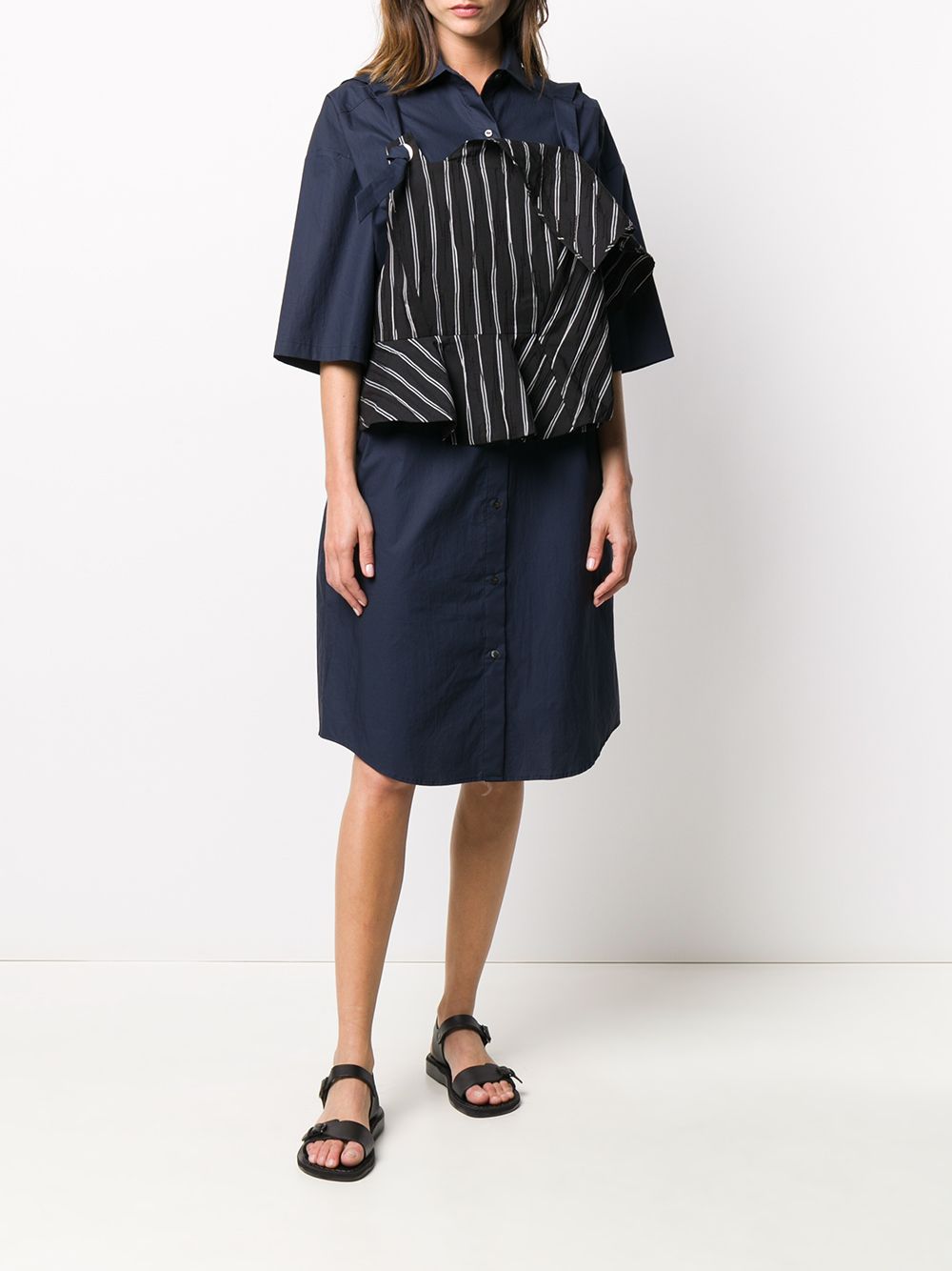 фото Chalayan loose shirt dress