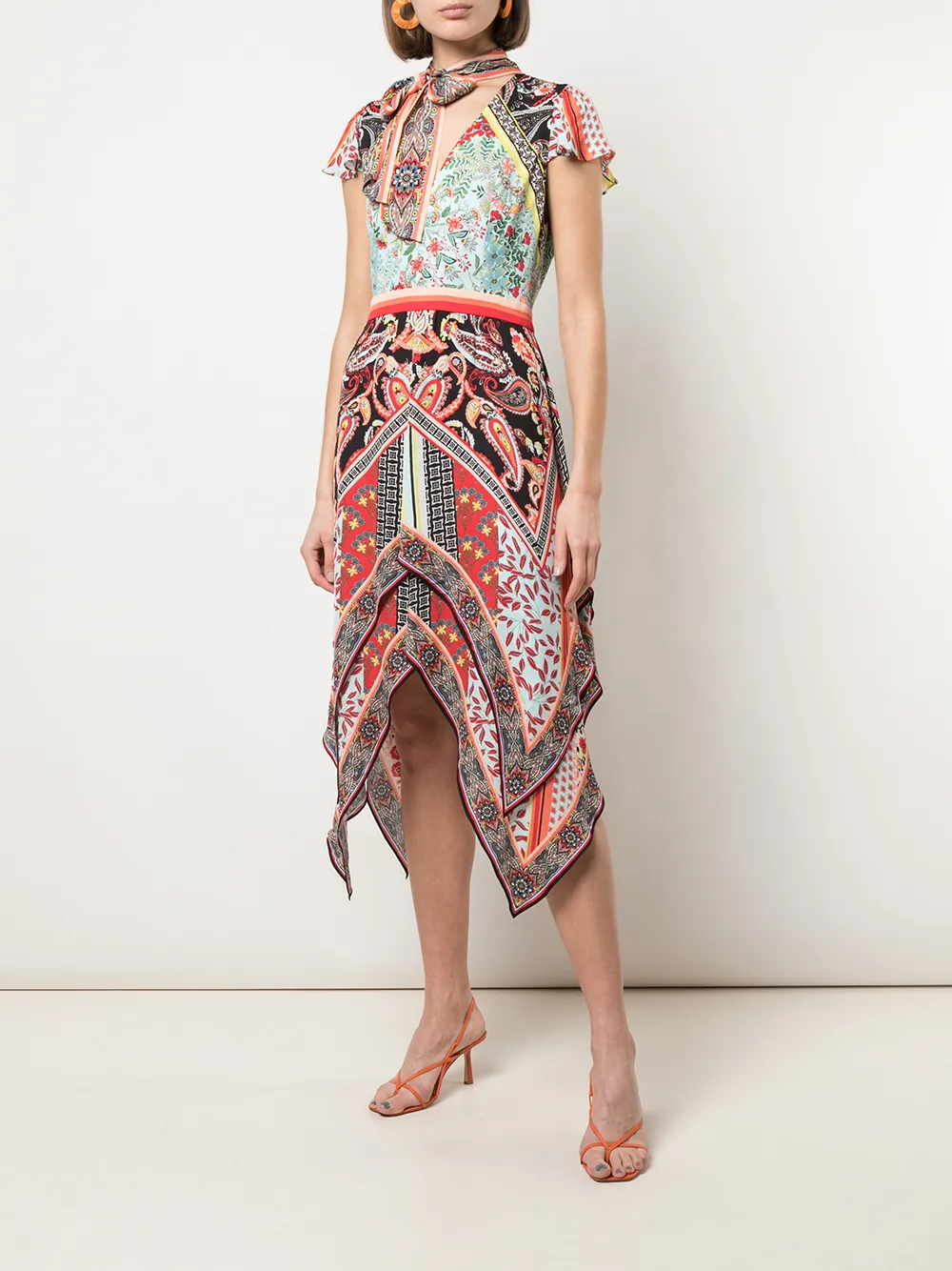alice and olivia tamara dress