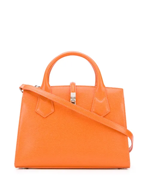 Image 1 of Vivienne Westwood logo plaque twist-lock tote