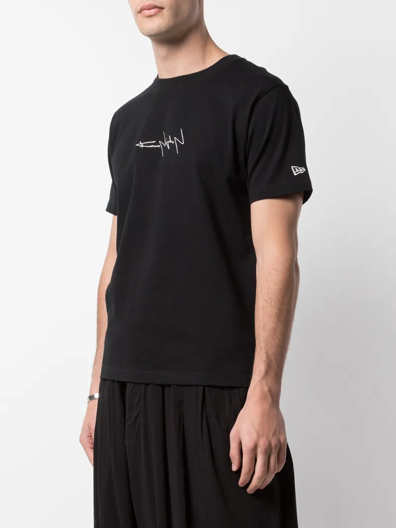 yohji yamamoto x new era印花logo t恤