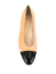 Chanel Pre-Owned CC logo bi-colour pumps