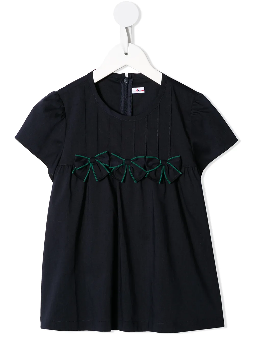 

Familiar bow-embellished blouse - Black