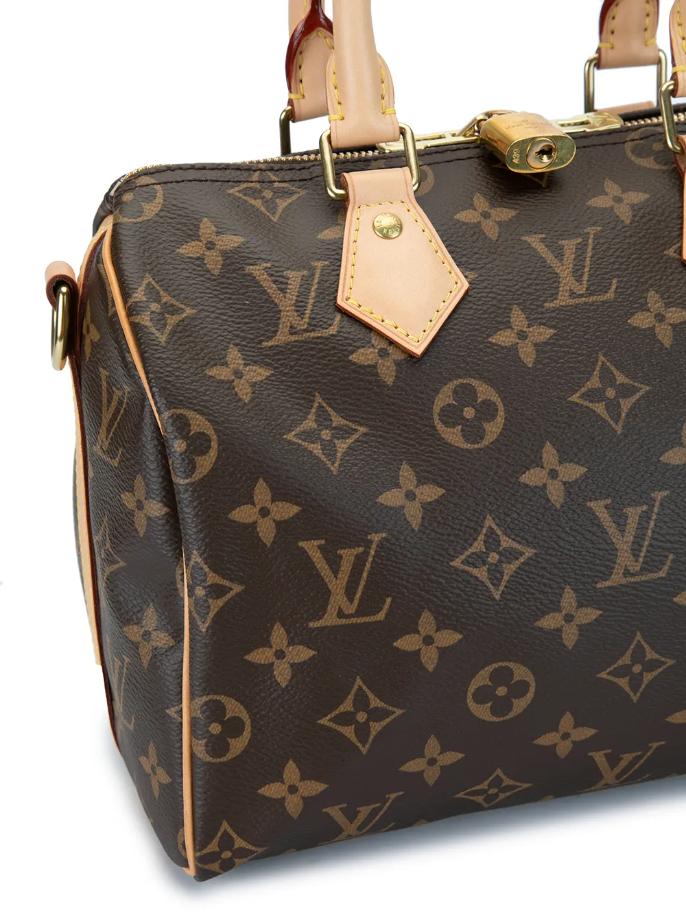 фото Louis vuitton сумка speedy bandouliere 2018-го года с ручками и ремнем
