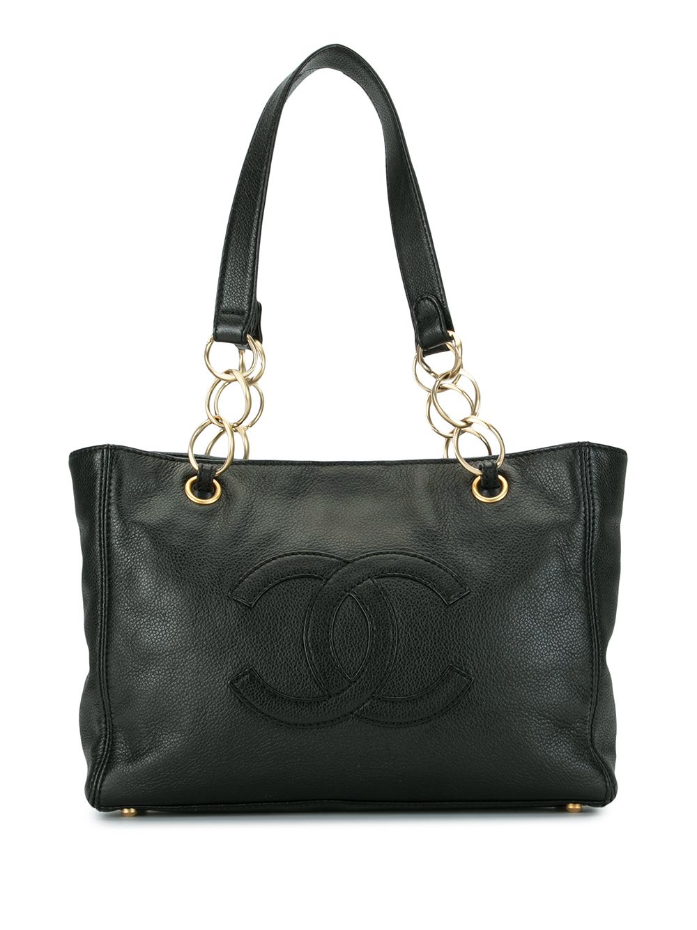 фото Chanel pre-owned сумка на плечо 2004-го года с логотипом cc