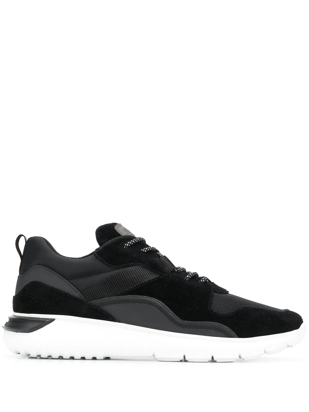Hogan suede panel sneakers Black