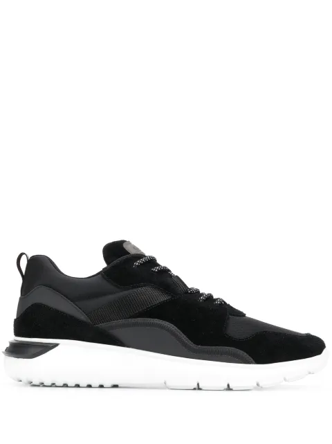Hogan suede panel sneakers