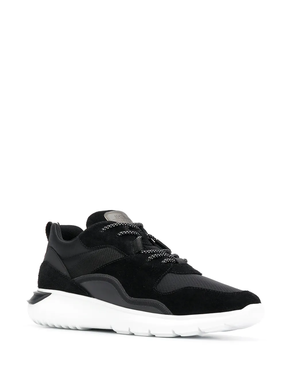 Hogan suede panel sneakers Black