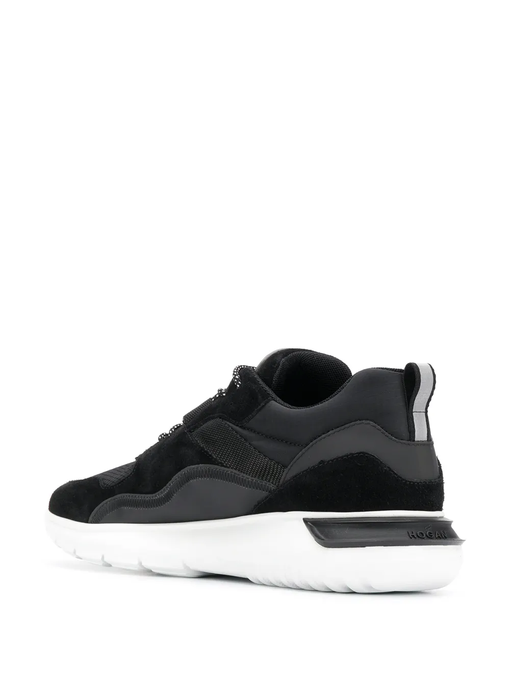 Hogan suede panel sneakers Black