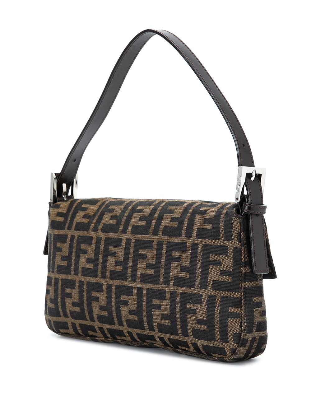 фото Fendi pre-owned сумка mamma baguette с узором zucca