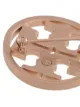 Tory Burch crystal-embellished logo brooch