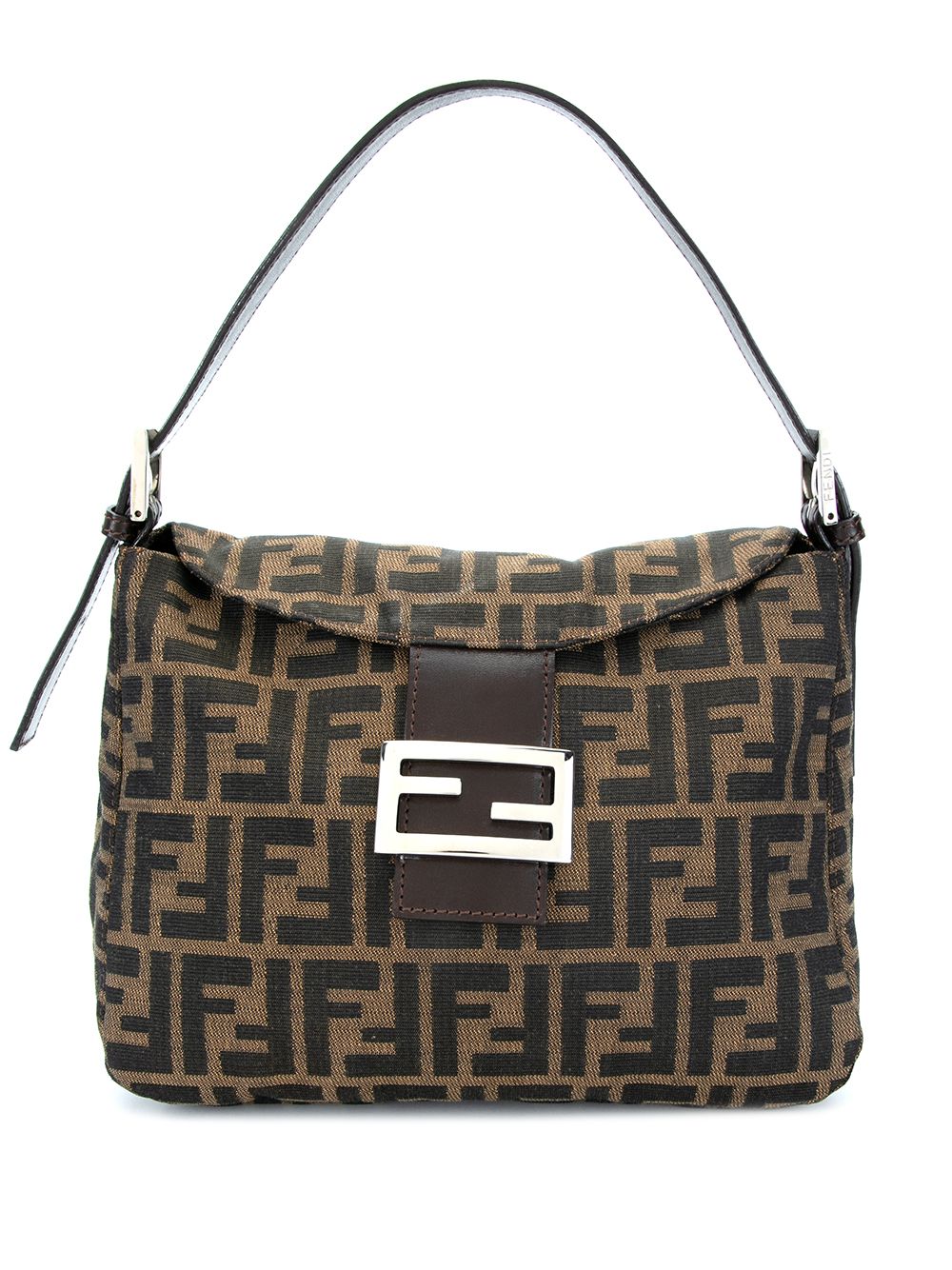 фото Fendi pre-owned сумка на плечо с узором zucca