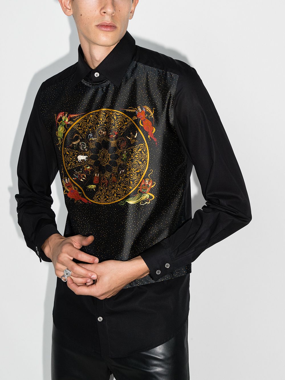 фото Gmbh luka zodiac print shirt