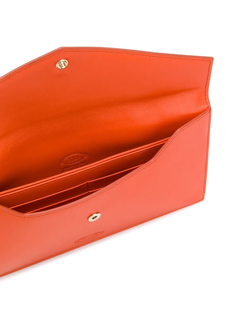 Tod's Portemonnee met studs Oranje