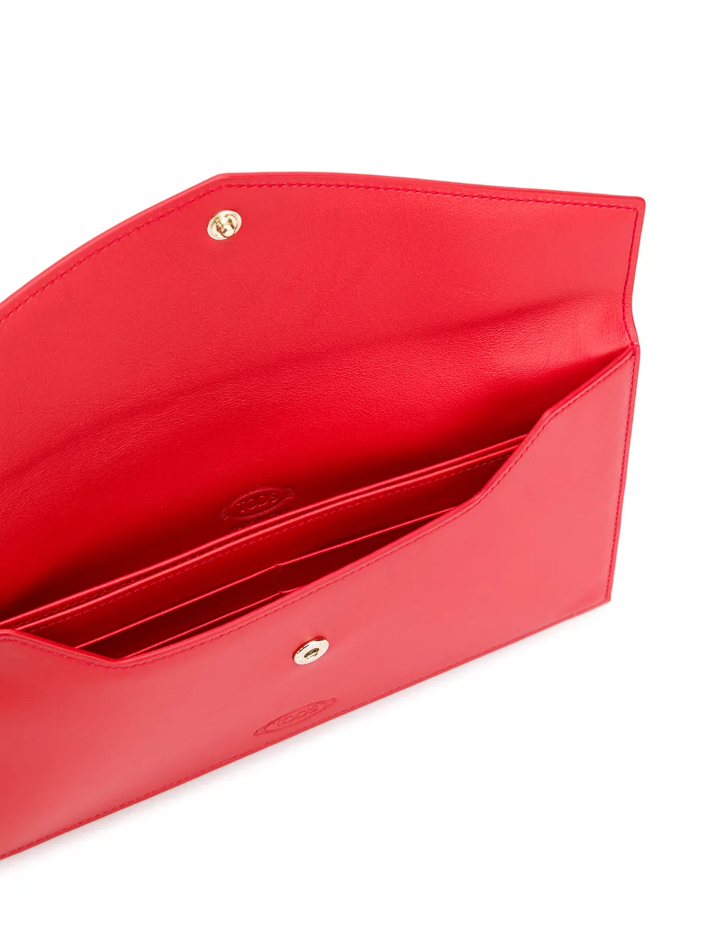Tod's Portemonnee met studs Rood