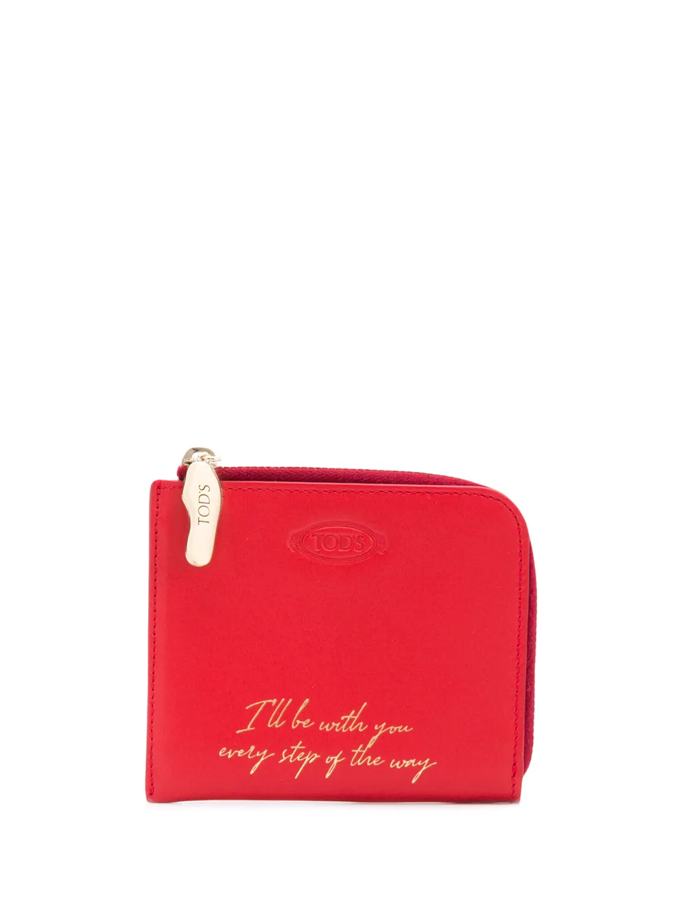 Tod's microstud-detail wallet | Red | Image 1