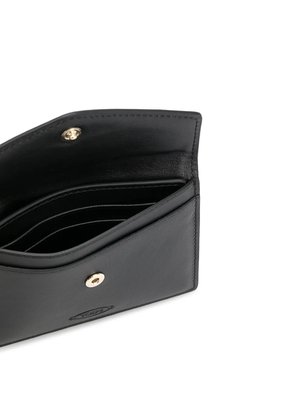 Tod's Pasjeshouder met studs Zwart