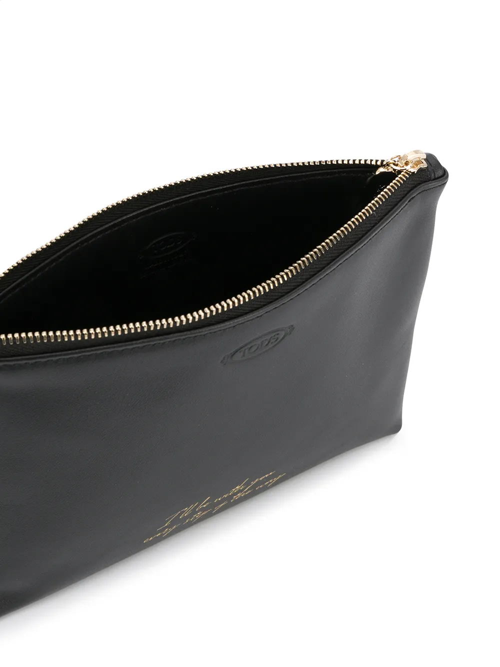 Tod's Buidel met print Zwart