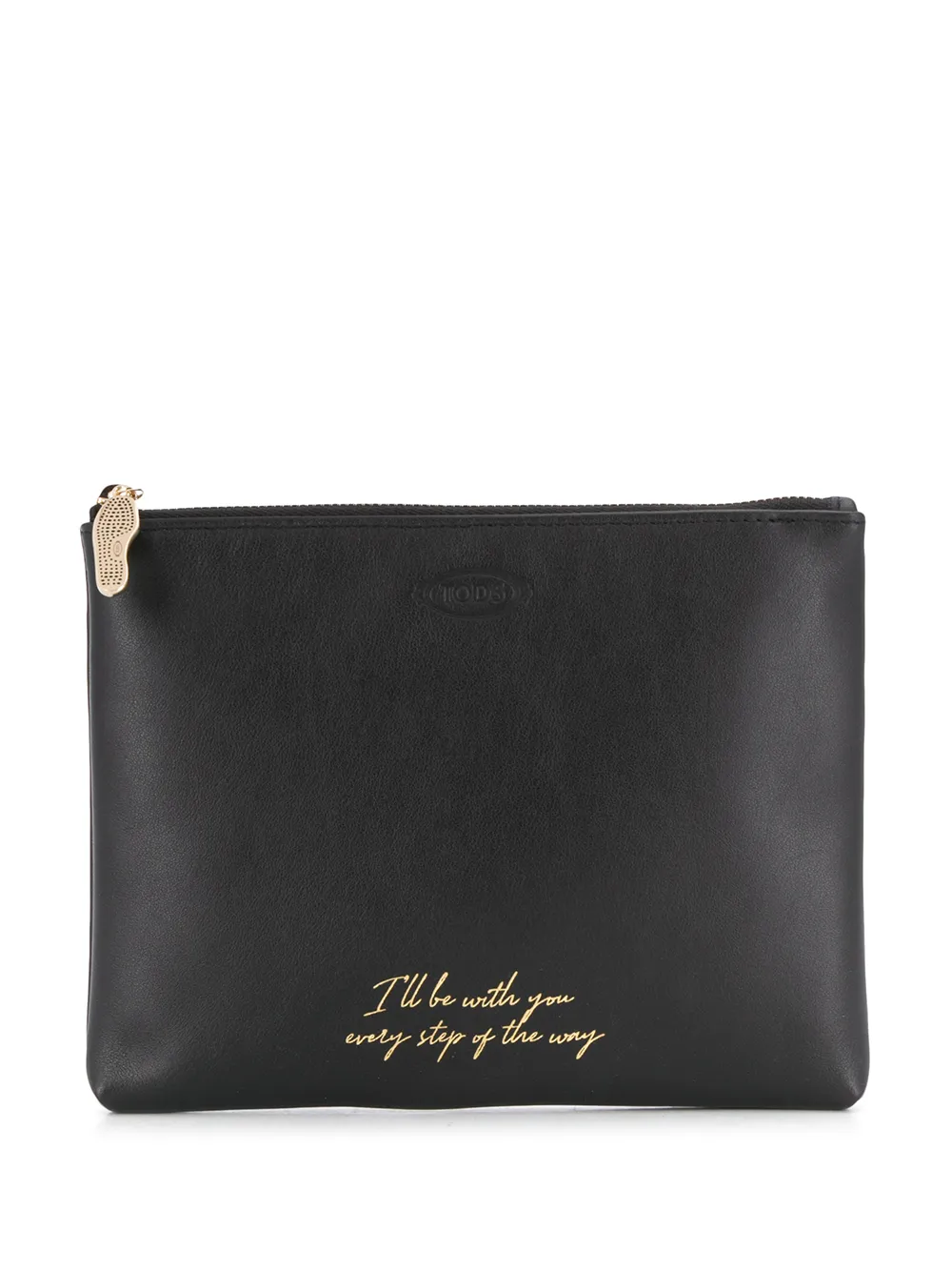 Tod's Clutch mit Print | Schwarz | Image 1
