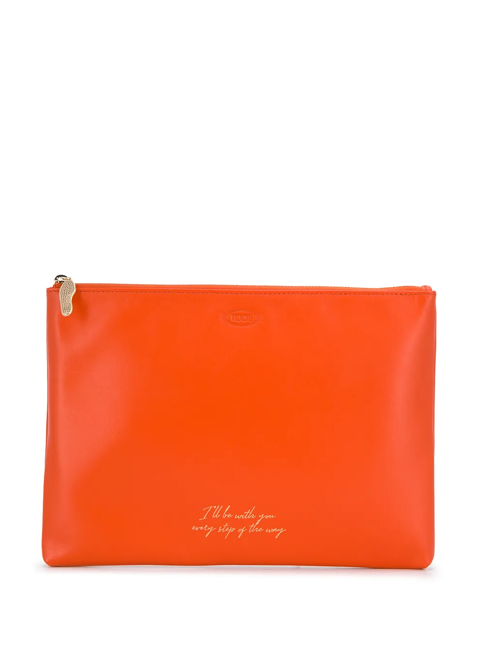 Tod's Clutch mit Print | Orange | Image 1