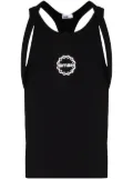 GmbH Arda logo-print vest - Black