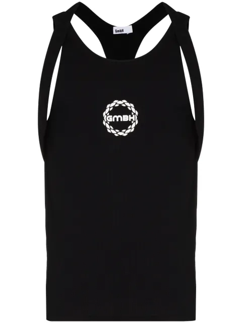 GmbH Arda logo-print vest