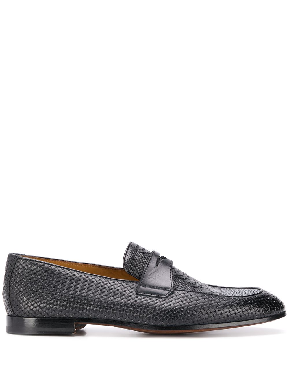 фото Doucal's woven detail loafers