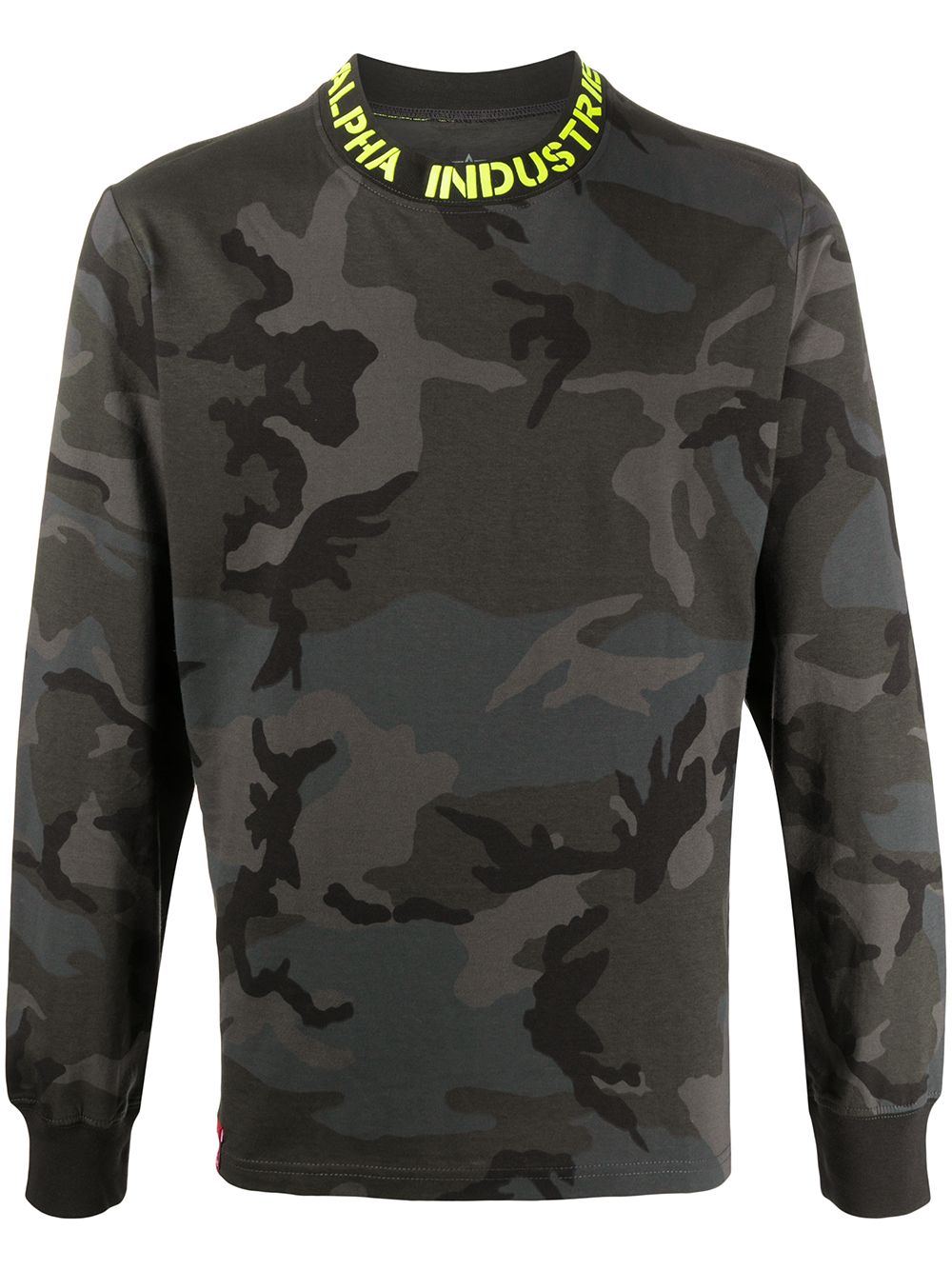 фото Alpha industries camouflage print sweatshirt