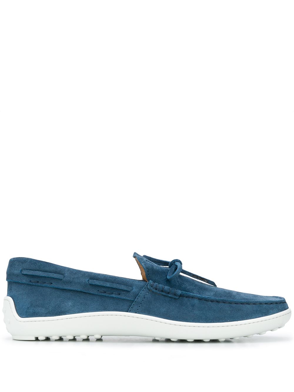 фото Tod's woven tie suede loafers