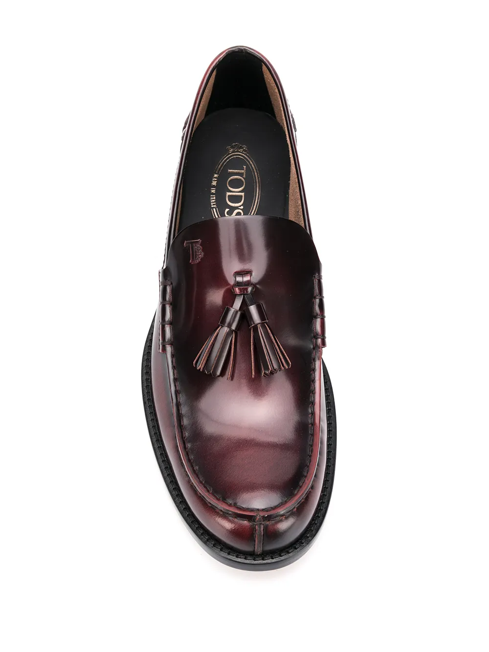 Tod's Loafers met kwastjes Rood