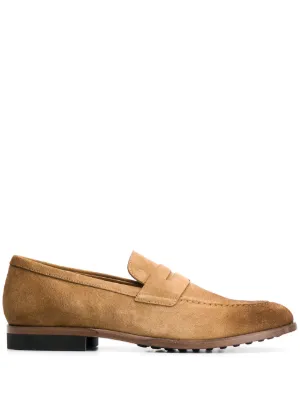 Tod's スエード ローファー | ブラウン | FARFETCH JP