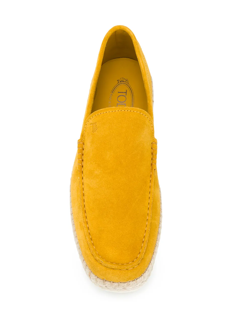 Tod's Slip-on espadrilles Geel