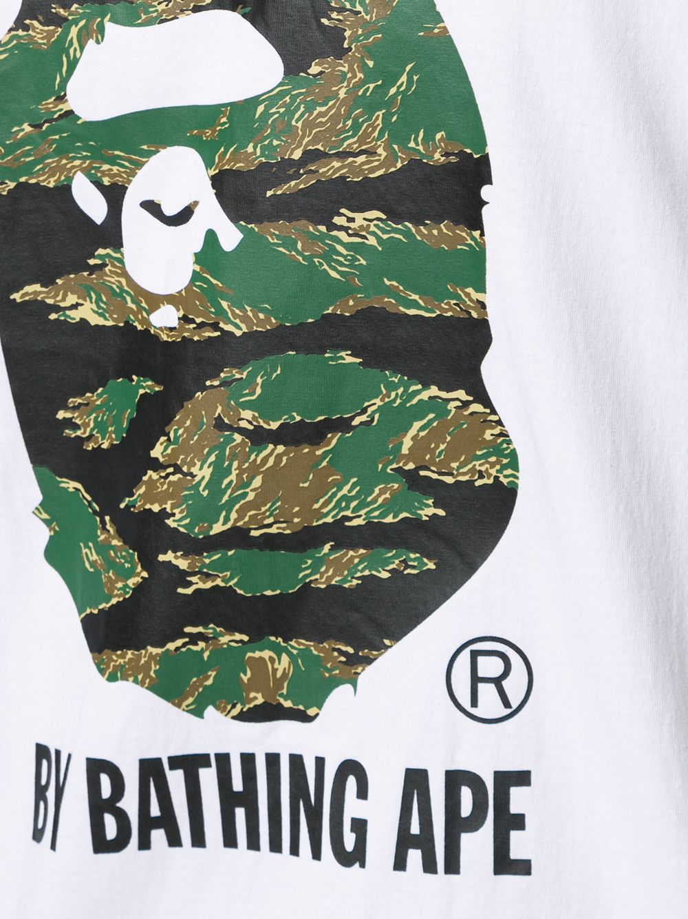 фото Bape футболка с камуфляжным принтом