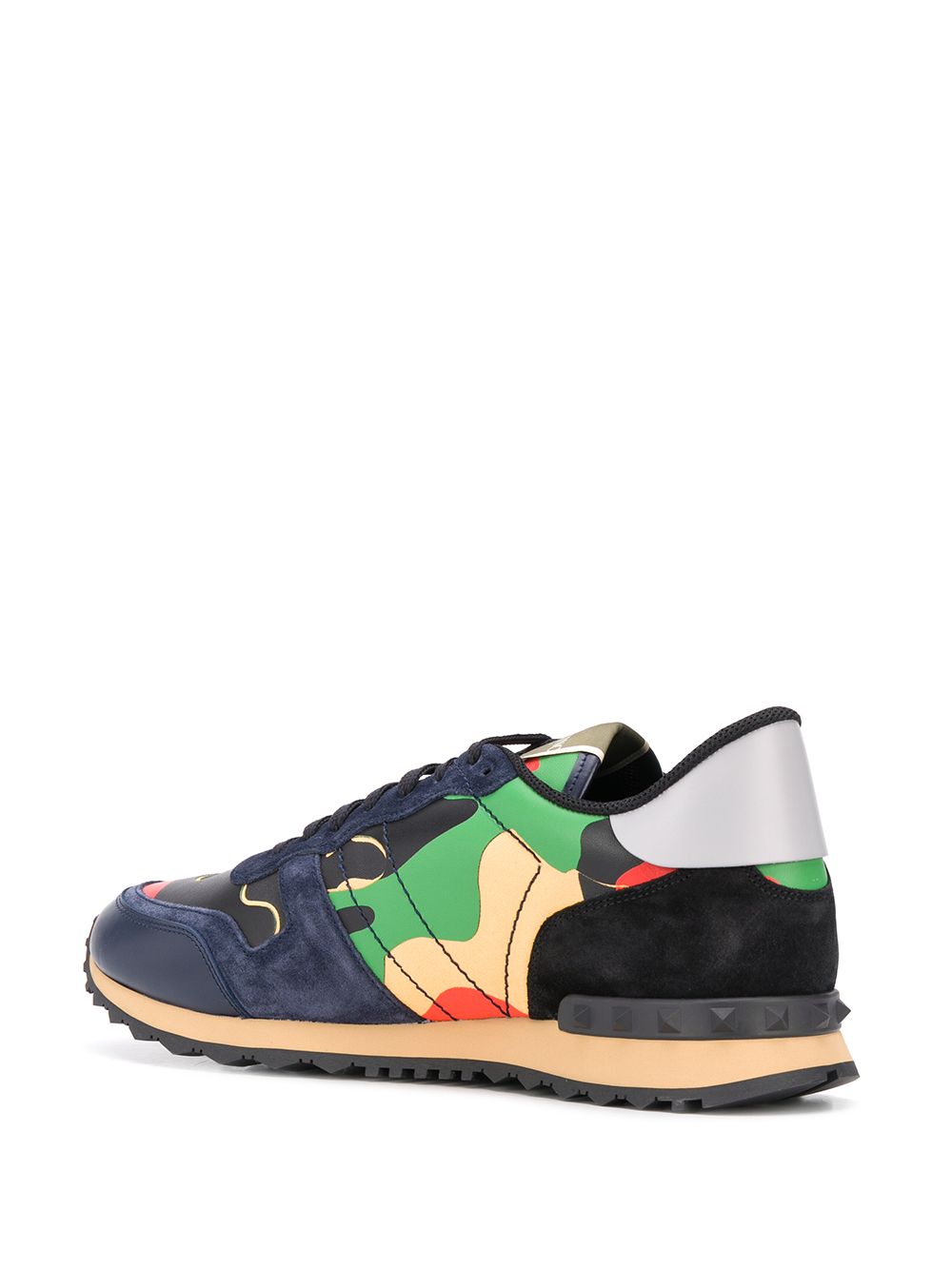 фото Valentino garavani кроссовки rockrunner camouflage