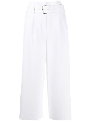 belted crepe cropped trousers by Michael Michael Kors, available on farfetch.com for $142 Jessica Alba Pants SIMILAR PRODUCT