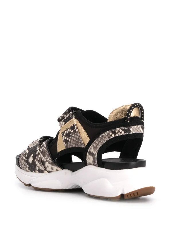 harvey canvas and mesh sport sandal