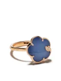 Pasquale Bruni 18kt rose gold Petit Jolie agate, lapis lazuli and diamond ring - Pink