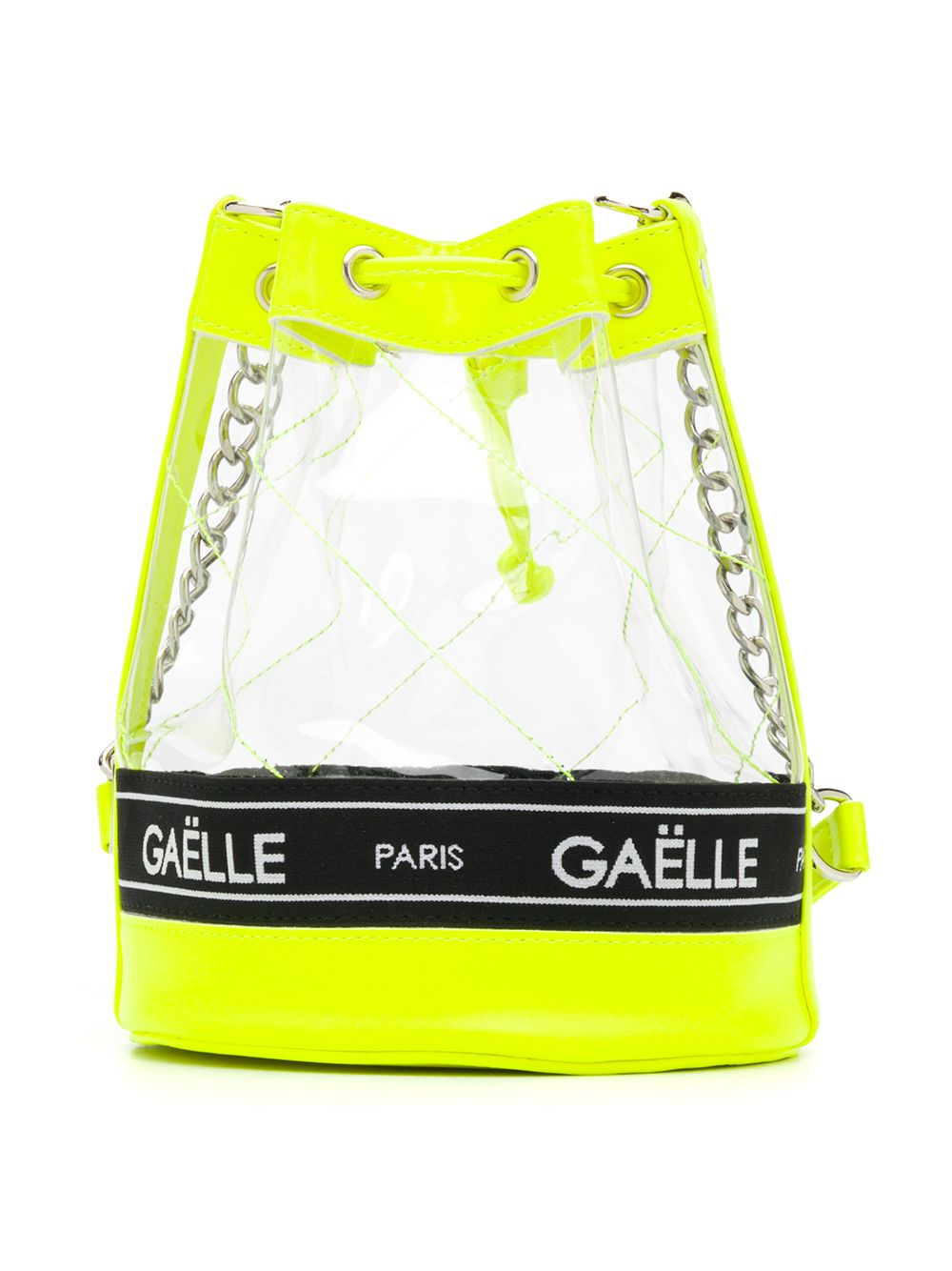 фото Gaelle paris kids clear lgoo backpack