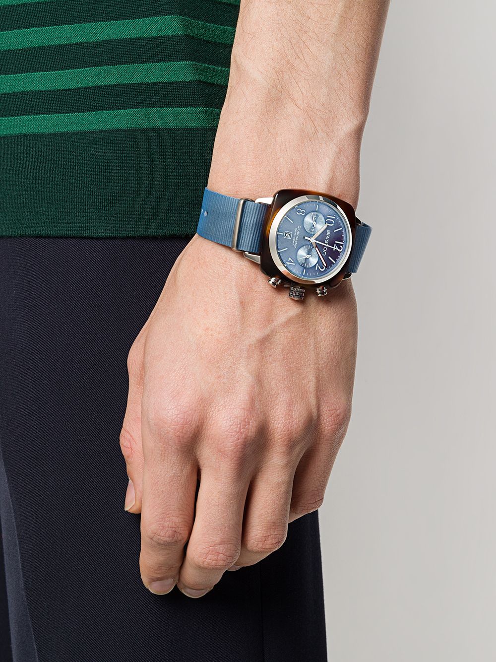 Briston Watches Clubmaster Classic horloge - Blauw