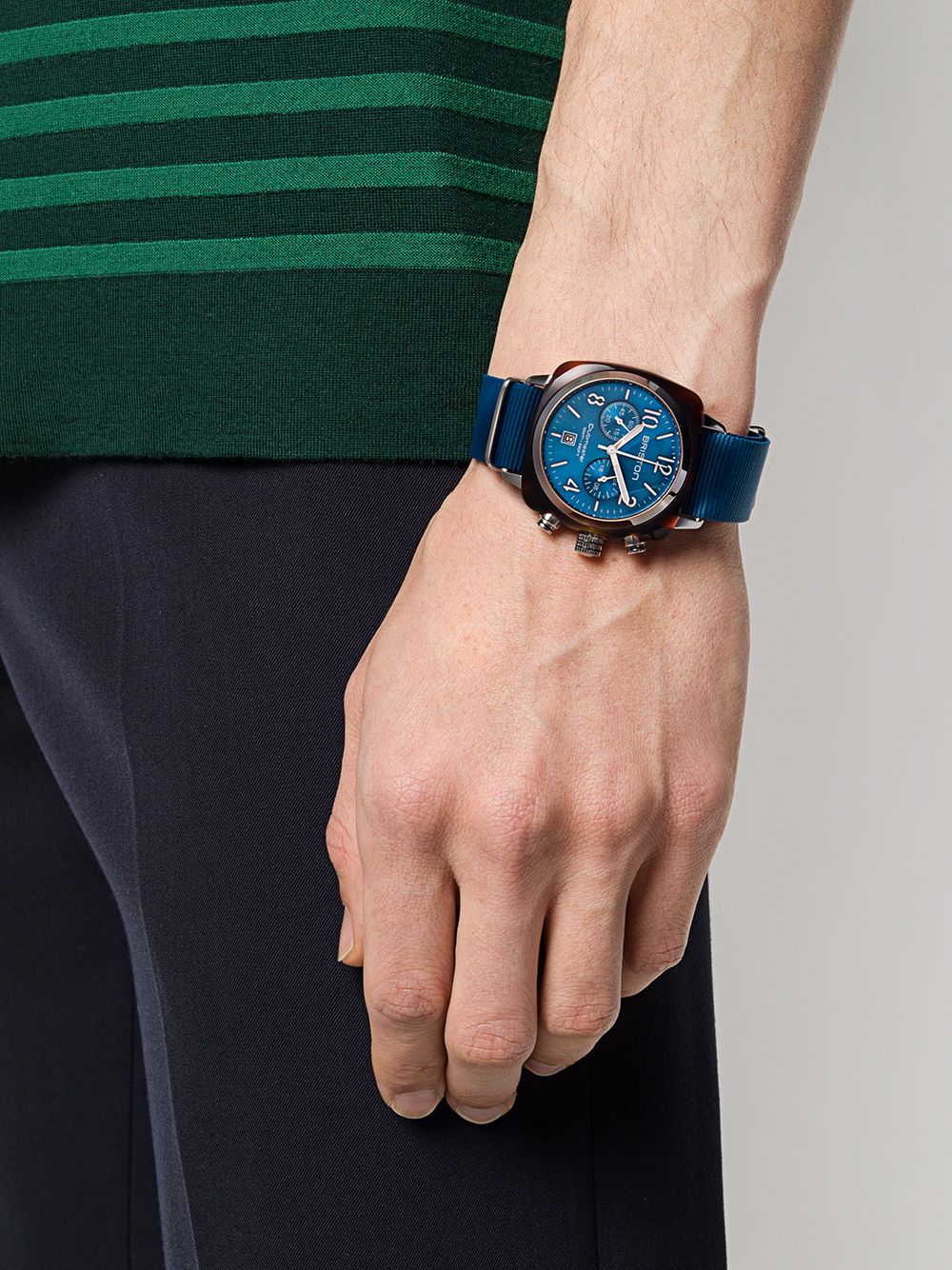 Briston Watches Clubmaster Classic horloge - Blauw