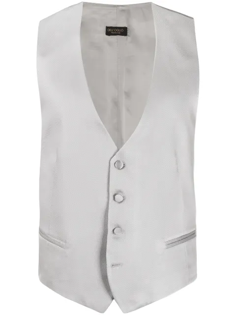 Dell'oglio single-breasted tailored waistcoat