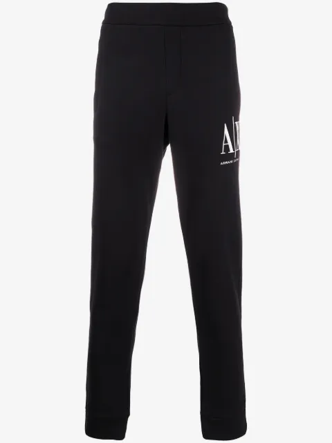 Armani Exchange pants con logo bordado