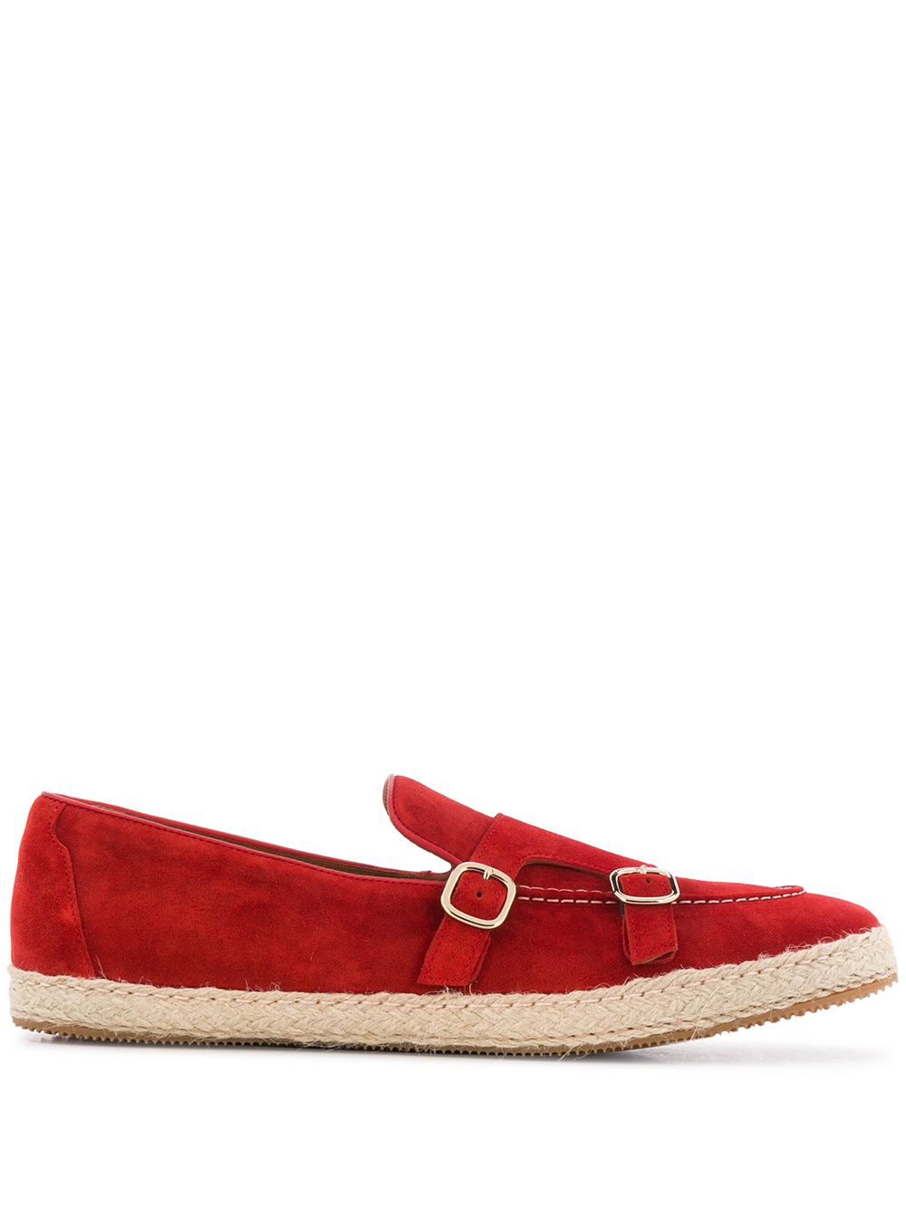 фото Doucal's double-buckle espadrilles