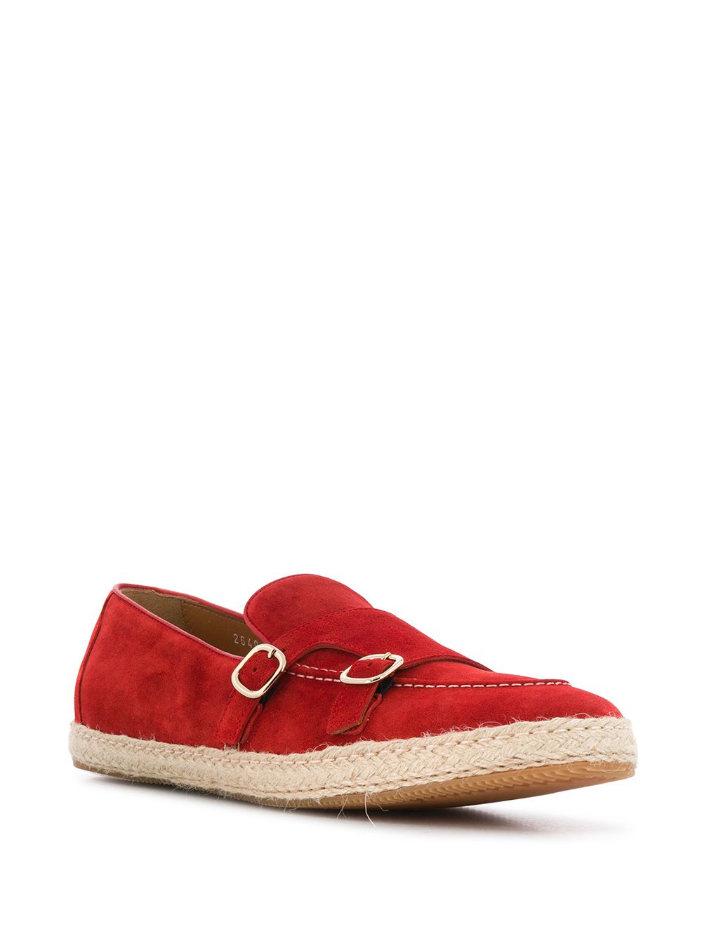 фото Doucal's double-buckle espadrilles