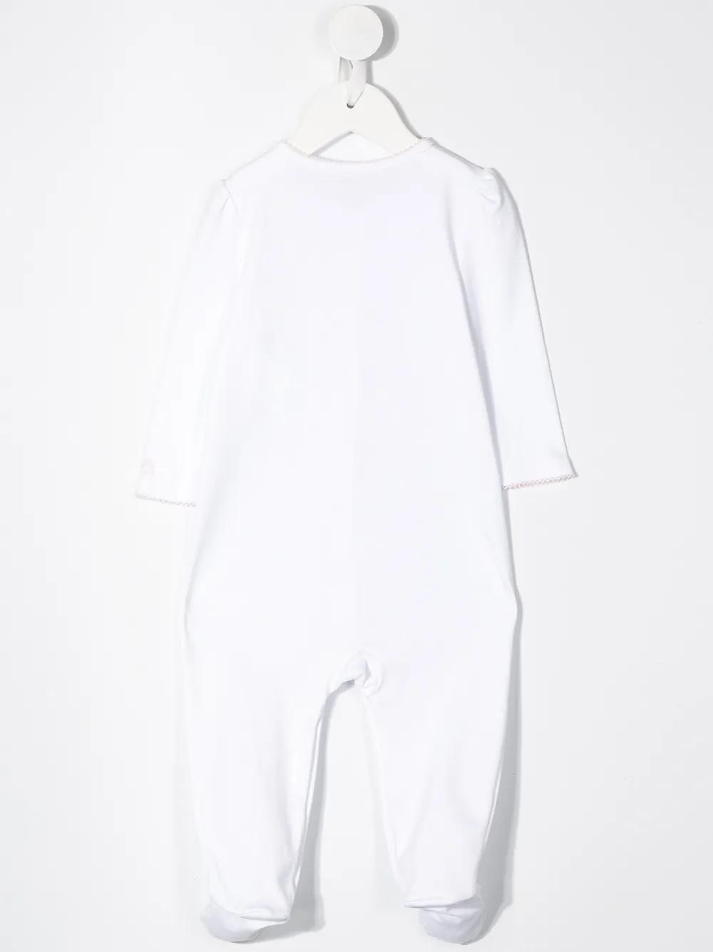 Polo Ralph Lauren Babies' Long Sleeve Bunny Romper In White