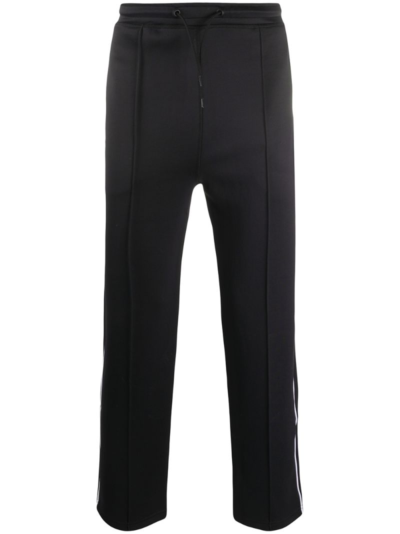 Kenzo Embroidered Logo Track Trousers In Black