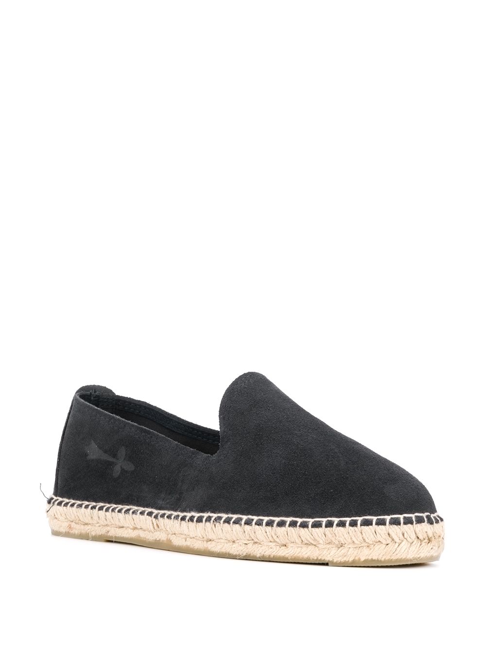 Manebi Suède espadrilles - Blauw