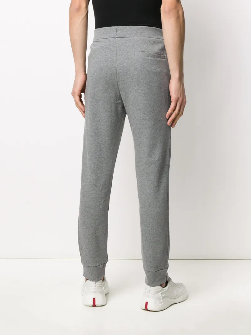Armani Exchange Icon Ax Large Logo Sweat Sweatpants In Gray-grey In Grey