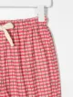 Caramel Chelsea checked trousers